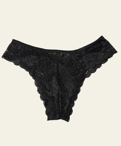 Bikini Encaje Sesgo Satinado